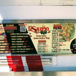 Their menu! Their menu!