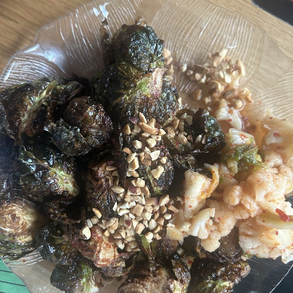 Yellowbelly - Brussels sprouts and cauliflower - New American Near Me - St. Louis, Missouri Yellowbelly - Brussels sprouts and cauliflower - New American Near Me - St. Louis, Missouri