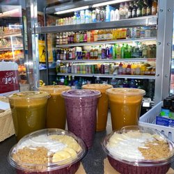 Eric's Health Food Shoppe - Please come in and enjoy our organic juices, smoothies and acai bowls