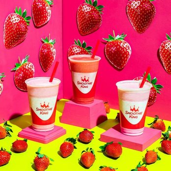 Smoothie King - strawberries and smoothie cups - Juice Bars & Smoothies Near Me - Moss Bluff, Louisiana Smoothie King - strawberries and smoothie cups - Juice Bars & Smoothies Near Me - Moss Bluff, Louisiana
