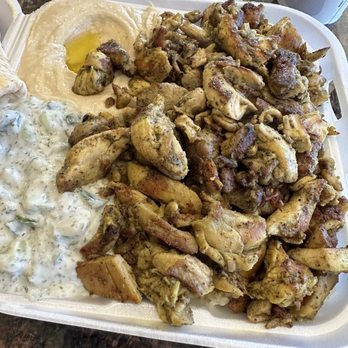 Pita Hot - Chicken Shawarma Plate Double - Mediterranean Near Me - Fullerton, California