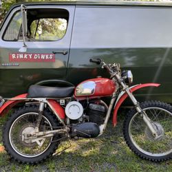 Rinky Dinks - Shop Van / 1971 Husqvarna 360C Enduro