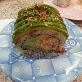 Sushi Station - Caterpillar roll - Sushi Bars Near Me - Rolling Meadows, Illinois Sushi Station - Caterpillar roll - Sushi Bars Near Me - Rolling Meadows, Illinois