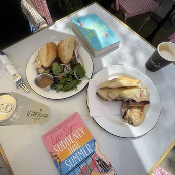 Le Cafe Plage - Top Left: California Avocado Chicken Baguette Bottom Right: Truffle, Burrata & Black Forest Ham Sandwich - Coffee & Tea Near Me - Santa Monica, California Le Cafe Plage - Top Left: California Avocado Chicken Baguette Bottom Right: Truffle, Burrata & Black Forest Ham Sandwich - Coffee & Tea Near Me - Santa Monica, California