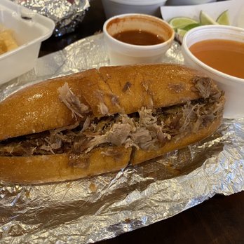 Pika Tortas Ahogadas - Torta Ahogada w/ Pork Carnitas $10.99 - Mexican Near Me - Paramount, California