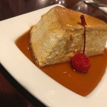 Chalan on the Beach - Yummy vanilla flan - Latin American Near Me - Miami Beach, Florida