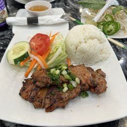 Grilled chicken dish Grilled chicken dish