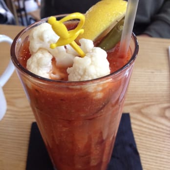 When Pigs Fly Pizzeria - The Best Bloody Mary Around - Warning IT IS HOT! - Pizza Near Me - Kittery, Maine