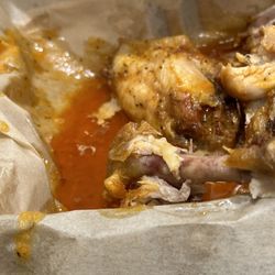 Wing Dome - No flavor.  3 Alarm should have some kick. Non nada nope!