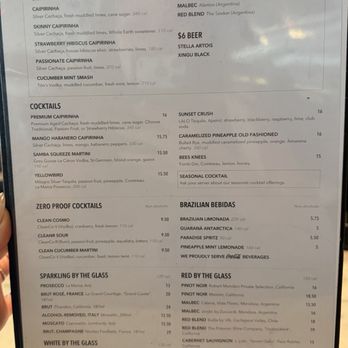 Fogo de Chão - Happy Hour Menu 2 of 2 - Brazilian Near Me - Atlanta, Georgia