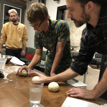 MOZZ Artisan Pizza - Rolling pizza dough in the Mozz cooking class - Pizza Near Me - Provo, Utah MOZZ Artisan Pizza - Rolling pizza dough in the Mozz cooking class - Pizza Near Me - Provo, Utah