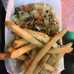 Chicken posse pita Chicken posse pita