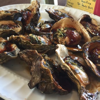 River View Dining - Grilled oysters with everything - Seafood Near Me - South Bend, Washington