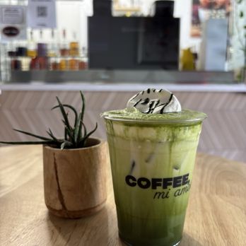 Coffee, Mi Amor - matcha w/ cream top and whipped cream - Cafes Near Me - Chatsworth, California Coffee, Mi Amor - matcha w/ cream top and whipped cream - Cafes Near Me - Chatsworth, California