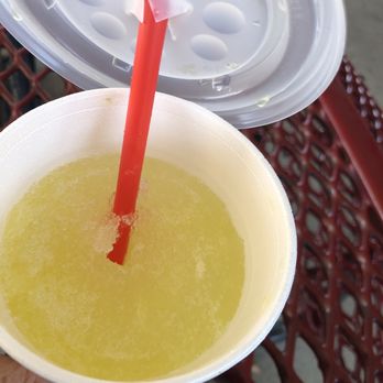 Sonic Drive-In - The lemon slushy I didn't order, that also wasn't very good! - Burgers Near Me - Tracy, California Sonic Drive-In - The lemon slushy I didn't order, that also wasn't very good! - Burgers Near Me - Tracy, California