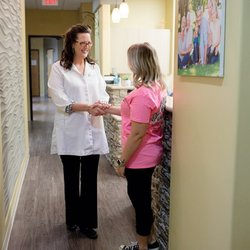 Jovan Orthodontics - Dr. Sarah Jovanovski  and patient at Jovan Orthodontics | Round Rock, TX
