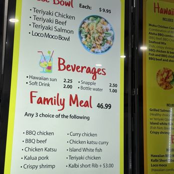 Moana Hawaiian BBQ - Menu - Hawaiian Near Me - San Leandro, California Moana Hawaiian BBQ - Menu - Hawaiian Near Me - San Leandro, California