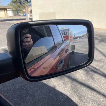 Stripes Burrito - That's it in my mirror - New Mexican Cuisine Near Me - Albuquerque, New Mexico