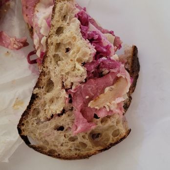 Fatted Calf Charcuterie - This is the sandwich prior to trying to pick it up The bread is already mush and coming apart . - Meat Shops Near Me - Napa, California Fatted Calf Charcuterie - This is the sandwich prior to trying to pick it up The bread is already mush and coming apart . - Meat Shops Near Me - Napa, California
