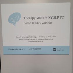Therapy Matters NY SLP