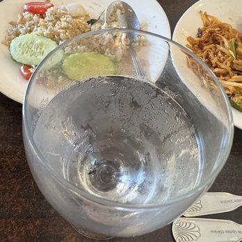 Blue Elephant - There was a fly in my water and other flys flying around. - Thai Near Me - Bakersfield, California