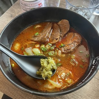 Flaming Ox - mala beef noodle soup - Taiwanese Near Me - San Jose, California Flaming Ox - mala beef noodle soup - Taiwanese Near Me - San Jose, California