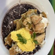 Photo of La Vecindad Neighborhood Tacos - San Diego, CA, United States. Los chicaquilles