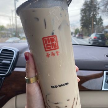 TP Tea - Tie guan yuan milk tea w/ qq noodle - Bubble Tea Near Me - Cupertino, California