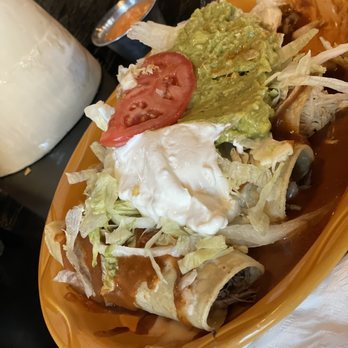 Gran Agave - Enchilada Supreme (shredded chicken and beef) - Mexican Near Me - Riverview, Florida