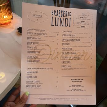 Brasserie Lundi - Menu - French Near Me - Atlanta, Georgia Brasserie Lundi - Menu - French Near Me - Atlanta, Georgia