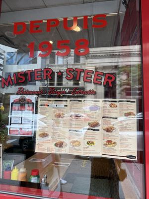 Mister Steer - Dejeuner - Burgers Poutine Steak - Dessert - Delivery/Livraison by null