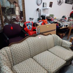 Just Deals Resale Warehouse - This antique couch would look great in any home. Only $200