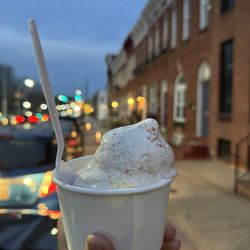 Bmore Licks - A cup of soft serve fruity pebbles & cap n crunch
