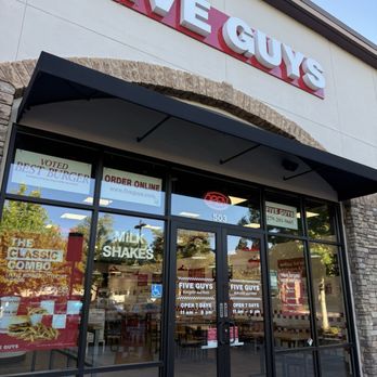 Five Guys - Outside - Burgers Near Me - Fair Oaks, California Five Guys - Outside - Burgers Near Me - Fair Oaks, California