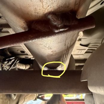 Tire Plug SATX - Rubbing on the frame. They refused to fix it because I had already been back for the vibration in previous photo. - Auto Repair Near Me - San Antonio, Texas Tire Plug SATX - Rubbing on the frame. They refused to fix it because I had already been back for the vibration in previous photo. - Auto Repair Near Me - San Antonio, Texas
