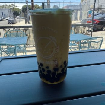Tea Mug Boba - Mango boba with popping boba and regular boba - Bubble Tea Near Me - Los Angeles, California Tea Mug Boba - Mango boba with popping boba and regular boba - Bubble Tea Near Me - Los Angeles, California