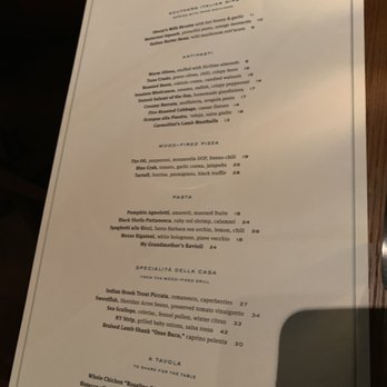 San Morello - Menu - Italian Near Me - Detroit, Michigan