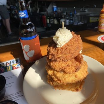 Vickery's Bar & Grill - Fried Green Tomato Tower - Bars Near Me - Mount Pleasant, South Carolina