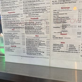 Uptown Pho - Menu (1/16/26) - Vietnamese Near Me - Raleigh, North Carolina