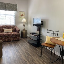 Courtyards at Lake Granbury - Living Area of one of our apartments.