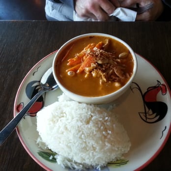 Thai Noodle Etc - Mussaman curry with pork. Medium was not spicy. - Thai Near Me - Beaverton, Oregon Thai Noodle Etc - Mussaman curry with pork. Medium was not spicy. - Thai Near Me - Beaverton, Oregon
