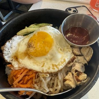 Hungry Crowd - Bibimbap with Hot Stone (yum) - New American Near Me - Los Angeles, California Hungry Crowd - Bibimbap with Hot Stone (yum) - New American Near Me - Los Angeles, California