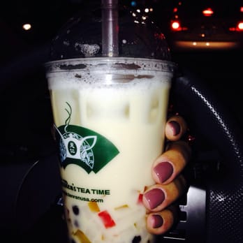 Ten Ren Tea & Ginseng - After work with my Jasmin Green Tea with Bubbles and Rainbow Jelly! My go-to drink! YUMMMYYYYY!! - Coffee & Tea Near Me - Flushing, New York Ten Ren Tea & Ginseng - After work with my Jasmin Green Tea with Bubbles and Rainbow Jelly! My go-to drink! YUMMMYYYYY!! - Coffee & Tea Near Me - Flushing, New York