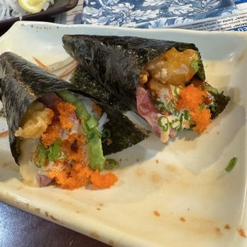 Fuji Sushi - You're the Man Hand Roll - Sushi Bars Near Me - Elk Grove, California