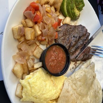 Black Walnut Café - STEAK AND EGGS - Cafes Near Me - Katy, Texas