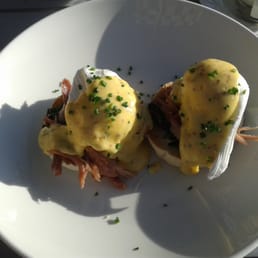 Eggs Benedict with Ham hock Eggs Benedict with Ham hock