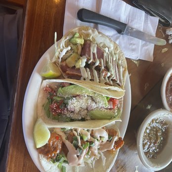 TacoLu - Taco Rosa  Avocado Taco Bangin' Shrimp Taco - Mexican Near Me - Jacksonville Beach, Florida