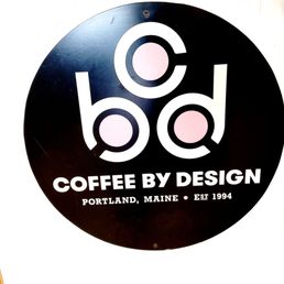 CBD - Coffee by Design, there's one in Portland Maine too