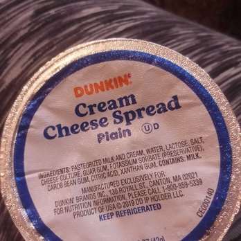 Dunkin' - a close up of a cheese spread - Donuts Near Me - Saint Joseph, Michigan Dunkin' - a close up of a cheese spread - Donuts Near Me - Saint Joseph, Michigan