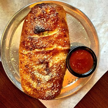 Amano - Stromboli (pepperoni, ham, provolone, green peppers, onion, and mozzarella) Yum! Do it! - Pizza Near Me - Las Vegas, Nevada